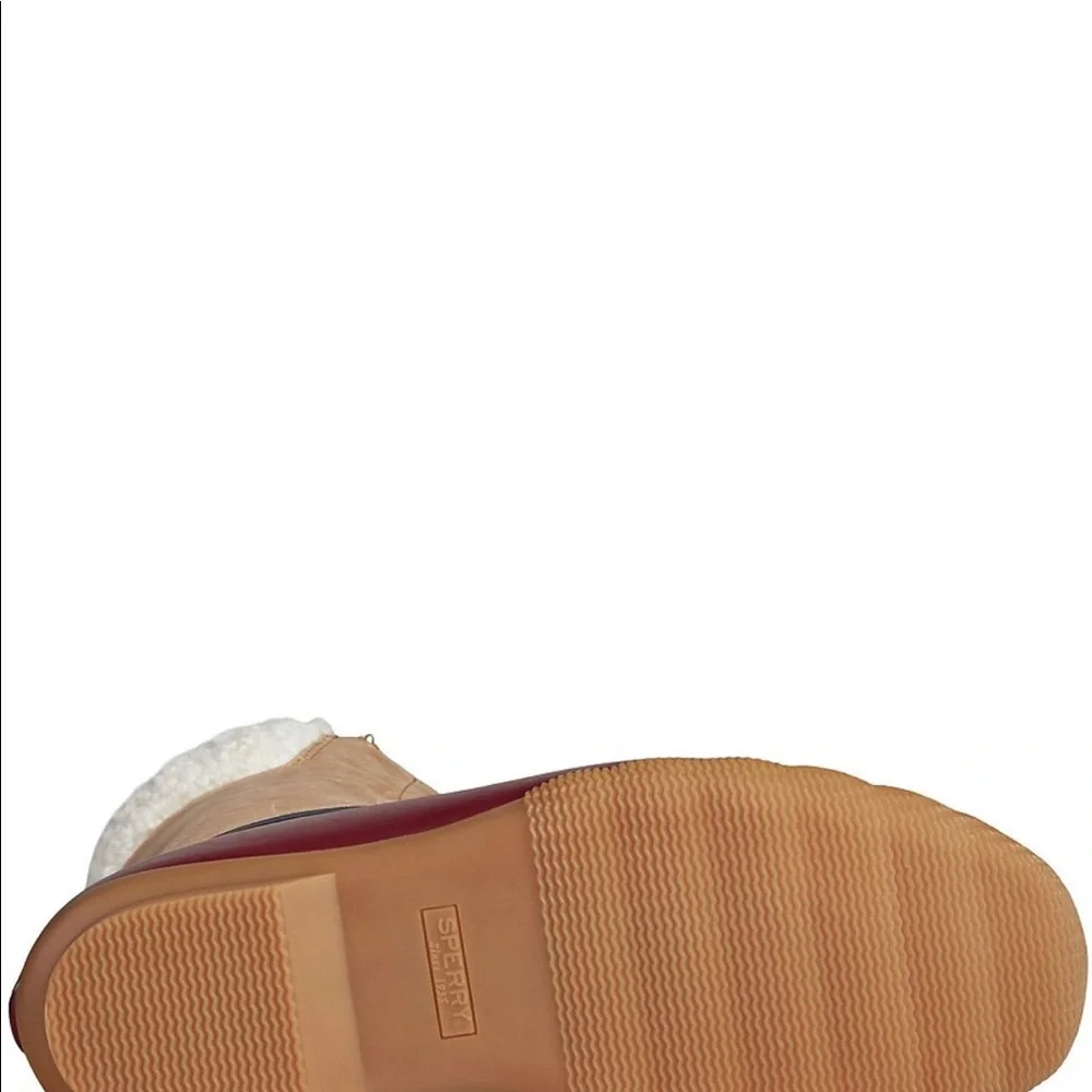 NWT Sperry Saltwater‎ Tall Leather Cozy Duck Boots